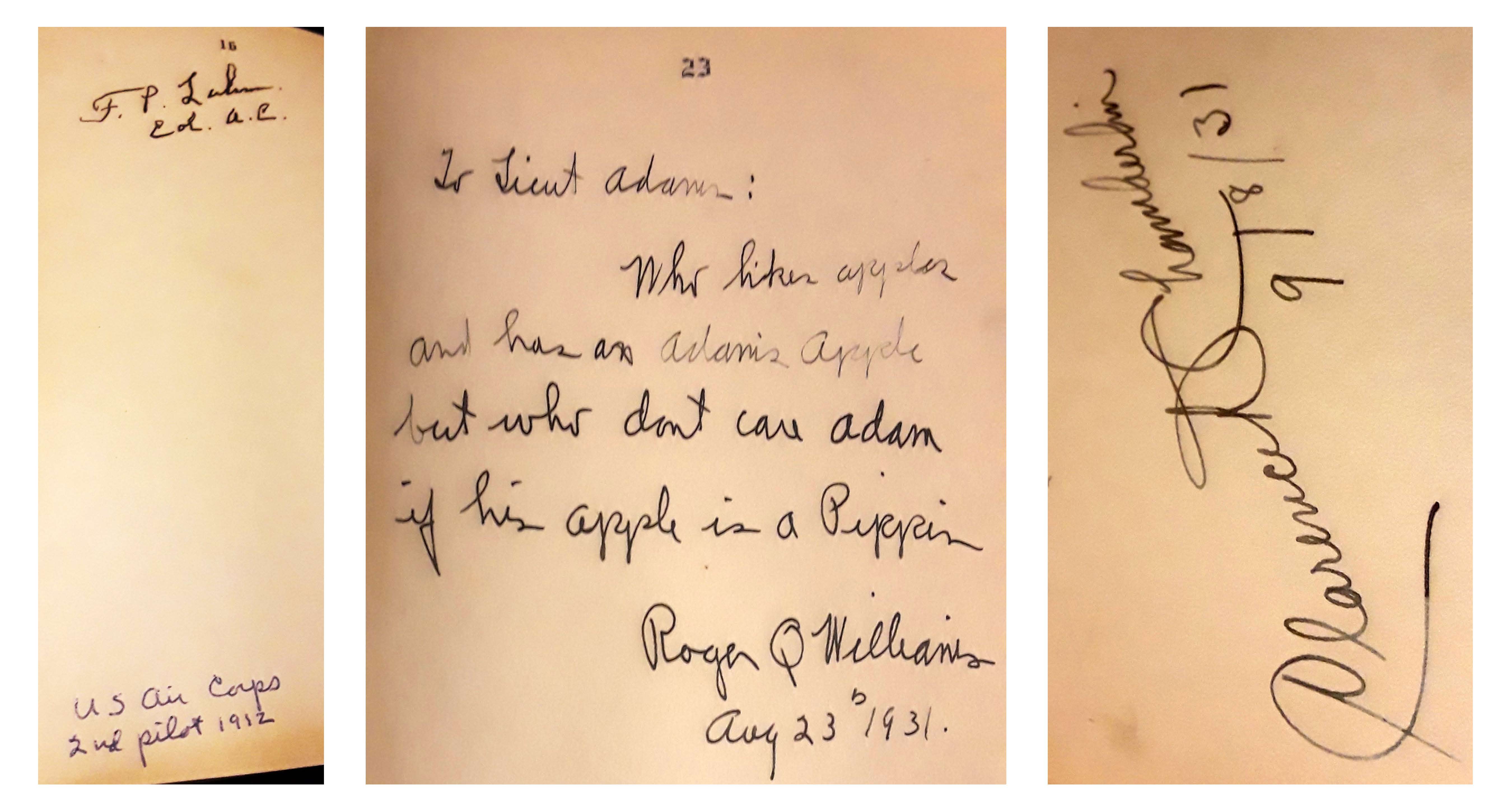 Frank Lahm, Roger Williams, Chamberlin